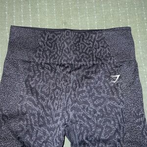 Gymshark Charcoal Patterned Leggings